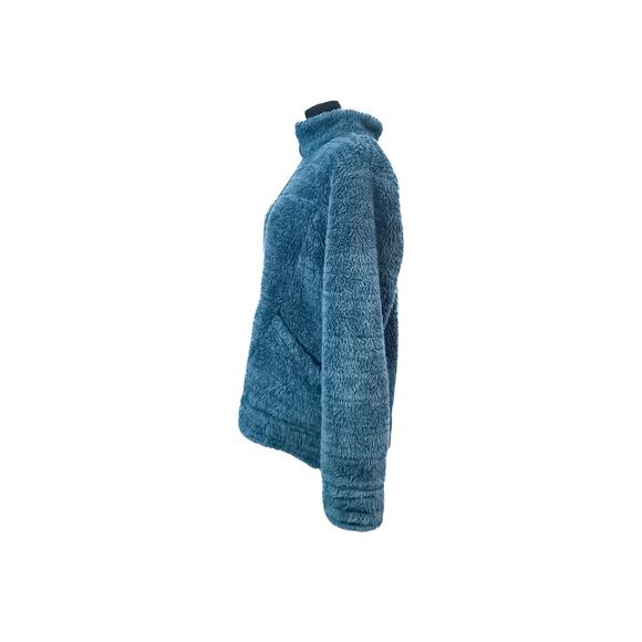 Free Country Teal Blue Zip-Up Sherpa Sweater - XL - Picture 3 of 8